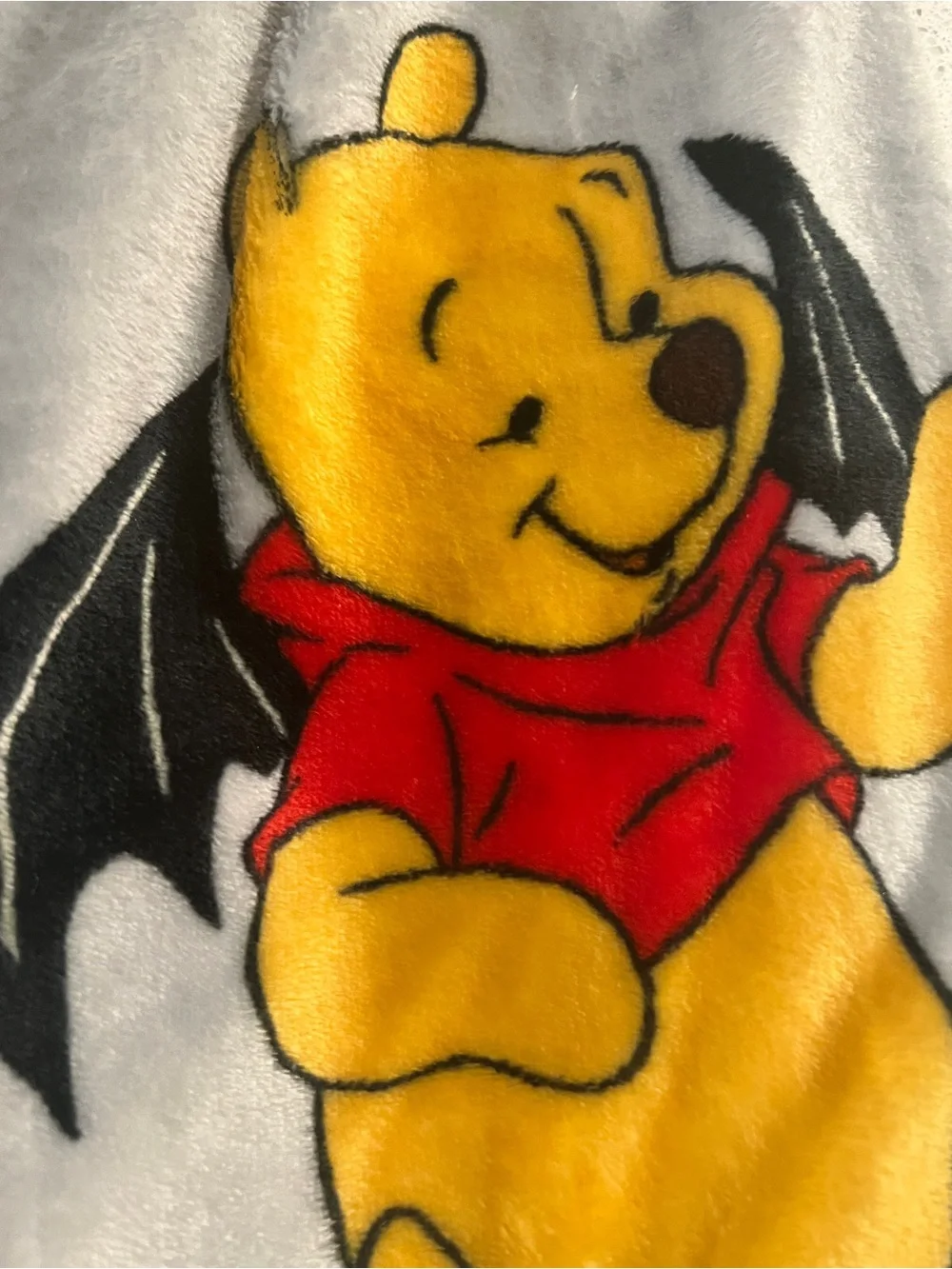 Disney Halloween Winnie the Pooh and Tigger  throw blanket 50x70